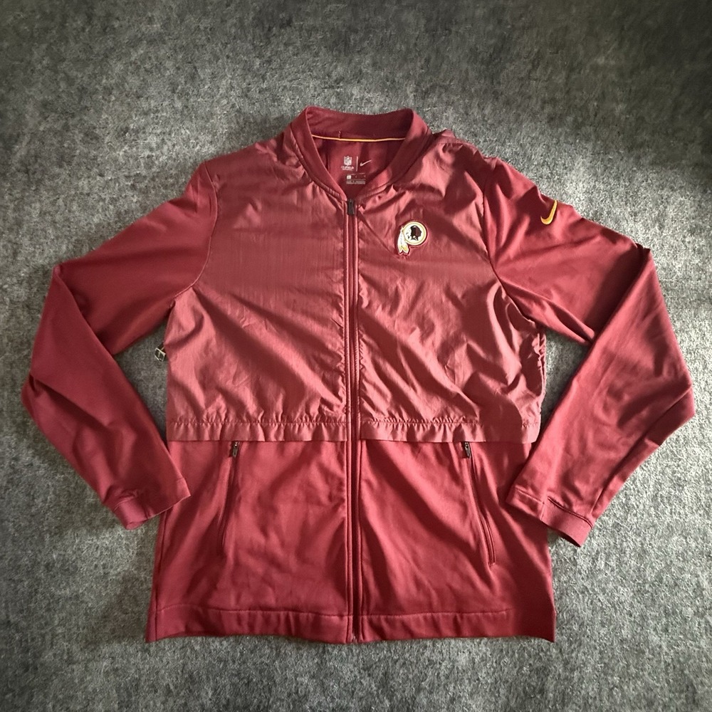 Nike Dri-Fit Washington Redskins Jacket Zip-Up Size L